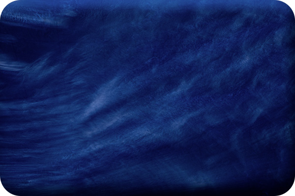 Alec malt die blaue wolke